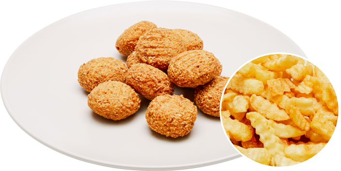 Menü 5 – 8 frische Falafel